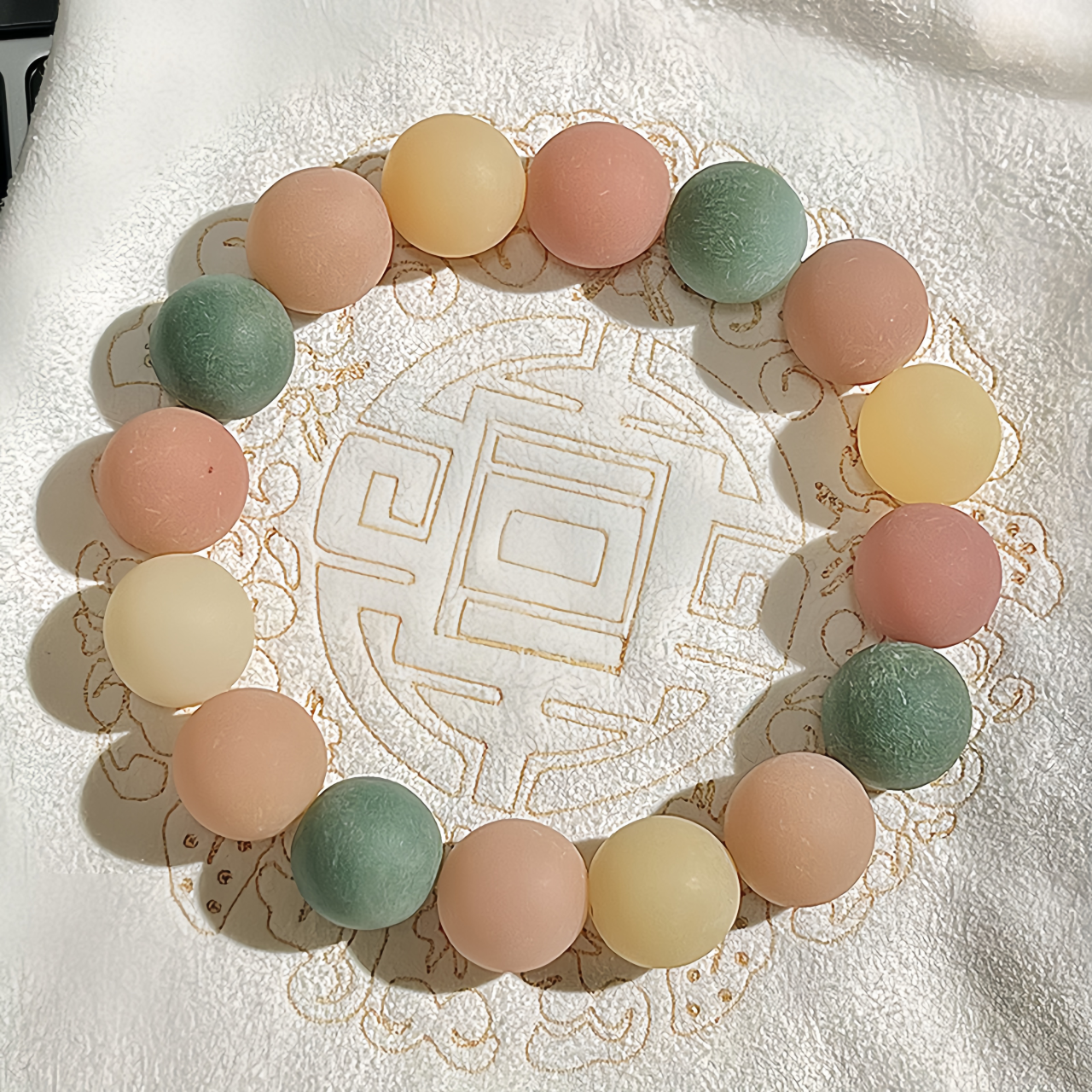 2025 New Arrival Natural White Bodhi Seed Zen Meditation Bracelet