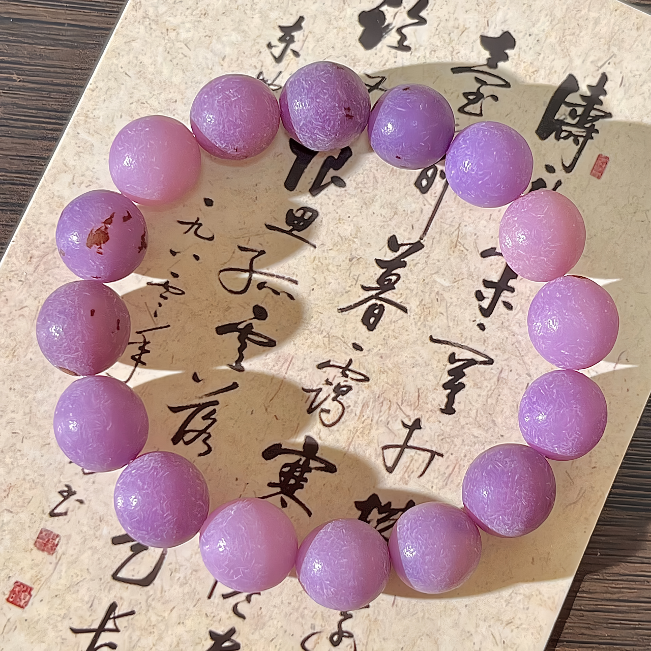 2025 New Arrival Natural White Bodhi Seed Zen Meditation Bracelet