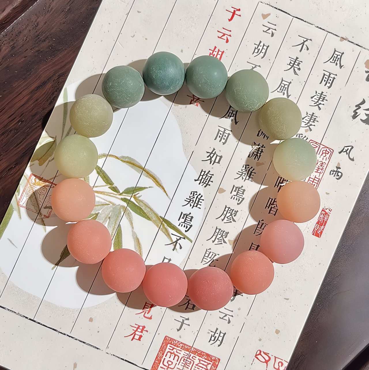 2025 New Arrival Natural White Bodhi Seed Zen Meditation Bracelet