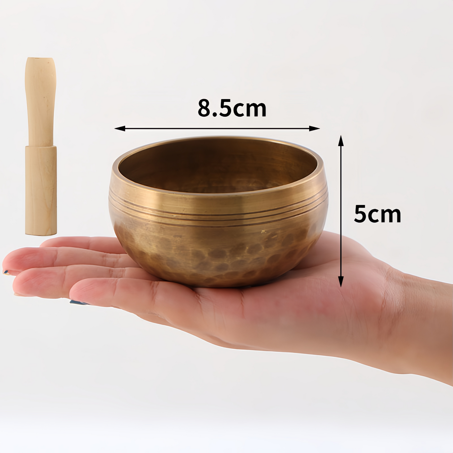 Handmade Authentic Tibetan Singing Bowl Set for Energy Healing & Mindfulness Meditation
