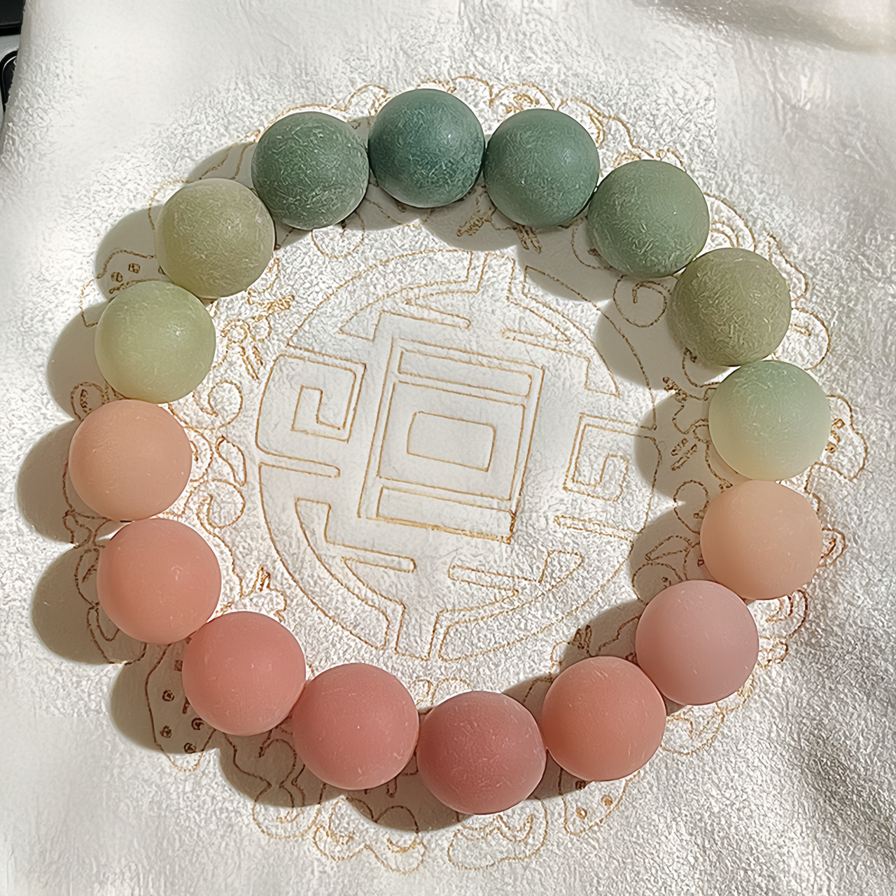 2025 New Arrival Natural White Bodhi Seed Zen Meditation Bracelet