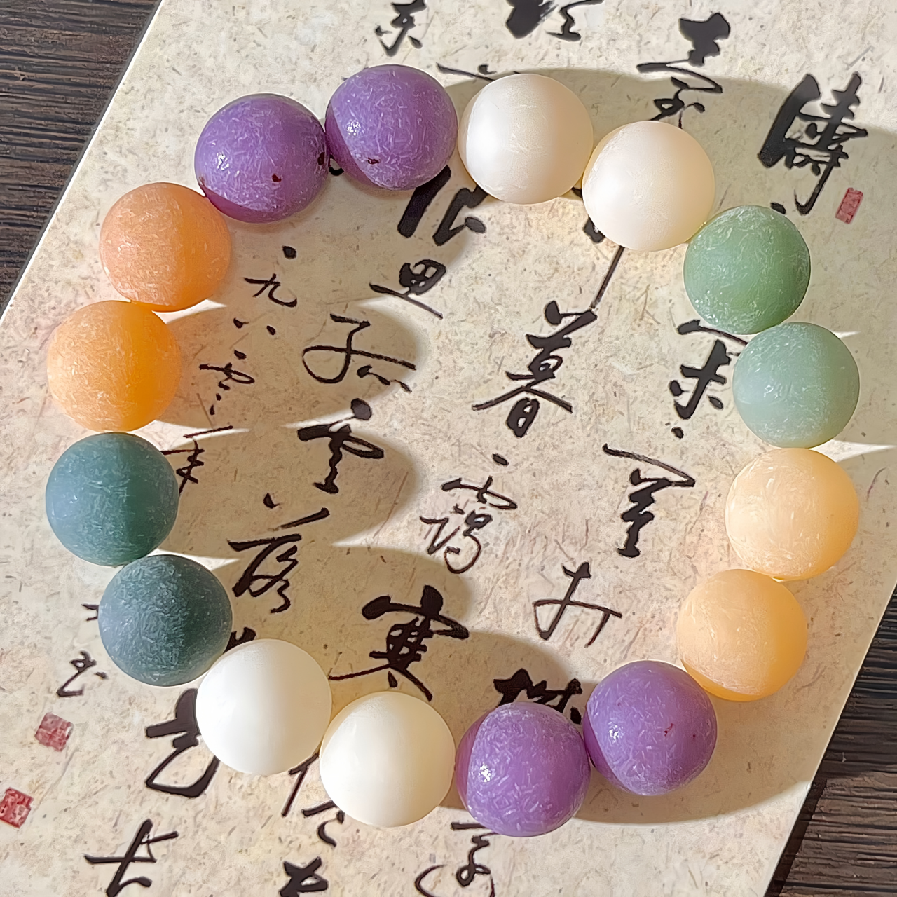 2025 New Arrival Natural White Bodhi Seed Zen Meditation Bracelet