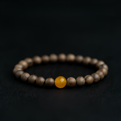 Buddhist Beads Bracelet with Fortune-Turning Power and Incense Scent - Healthy & Harmonious Couple Jewelry Gift 2025