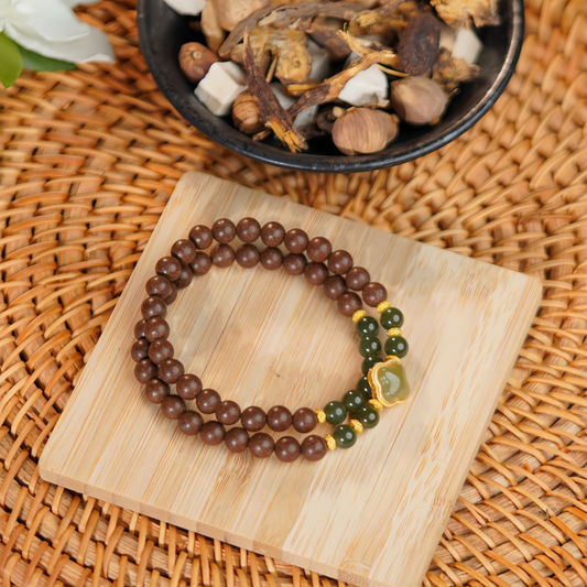 Chinese Herbal Healing Beads Bracelet - Wellness & Inner Balance