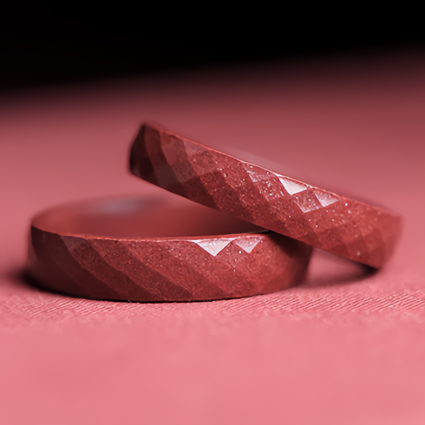 Anello di cinabro fatto a mano con Om Mani Padme Hum, sei sillabe, parole vere, motivo nuvola, simbolo buddista, per uomo e donna.