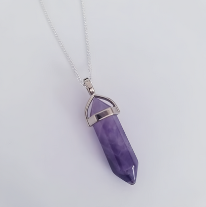 Natural Amethyst Necklace – Bohemian Spiritual Jewelry for 2025: Embrace Natural Energy and Soulful Resonance