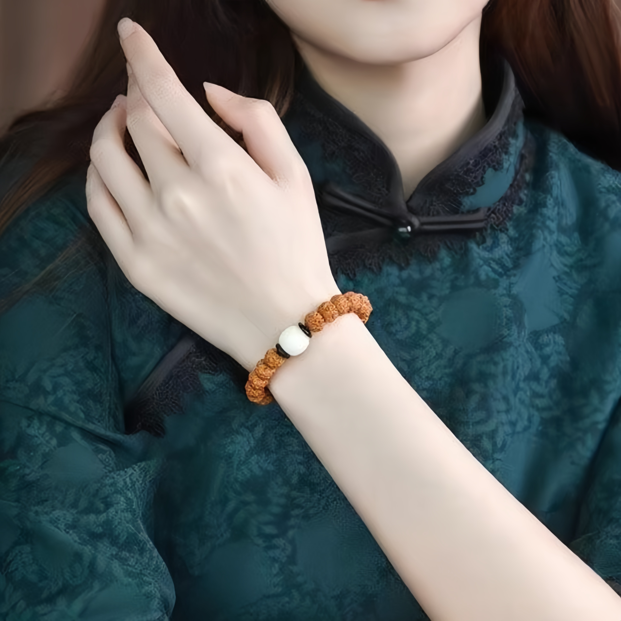 2025 Popular Handmade Natural Small Bodhi Buddhist Bracelet for Health & Peace | Spiritual Jewelry
