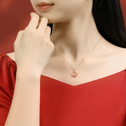 925 Sterling Silver Koi Fish Year Of The Snake Blessing Necklace Pendant – Symbol of Good Luck and Prosperity