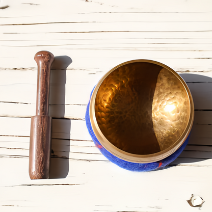 Handmade Authentic Tibetan Singing Bowl Set for Energy Healing & Mindfulness Meditation