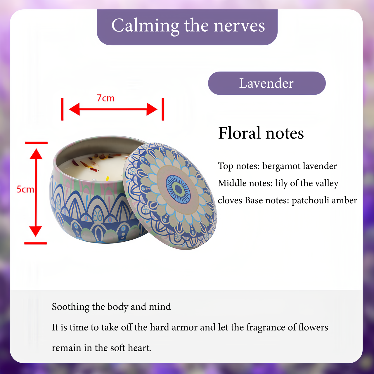 Tibetan-Inspired Himalayan Floral Scented Candles | Eco-Friendly  Aromatherapy for Meditation/Yoga/Home Decor | Hand-Poured