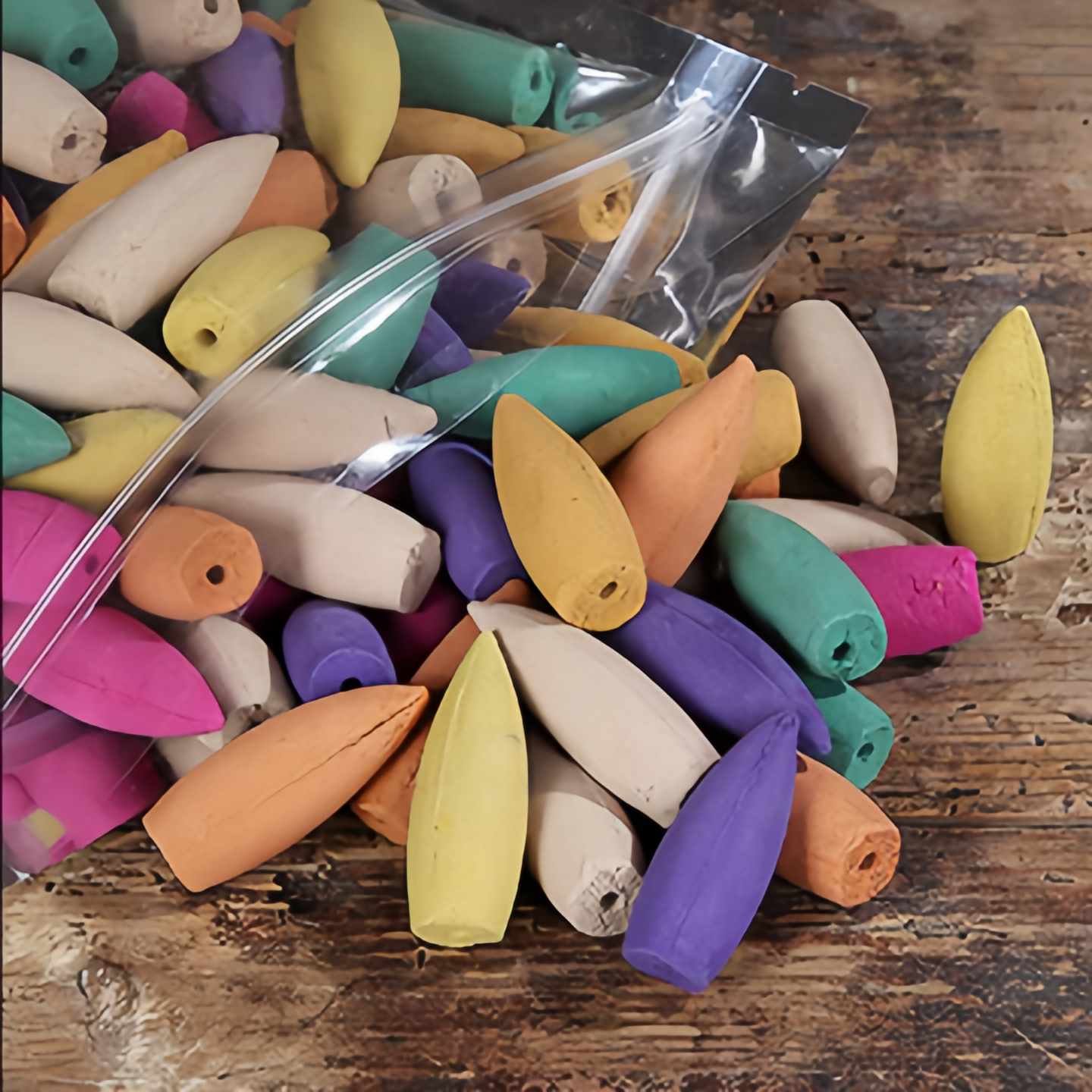 Style Backflow Incense Cones - 30/60 Pack Mixed Aromas (Sandalwood/Amber/Lavender) for Meditation & Zen Home Decor Gifts