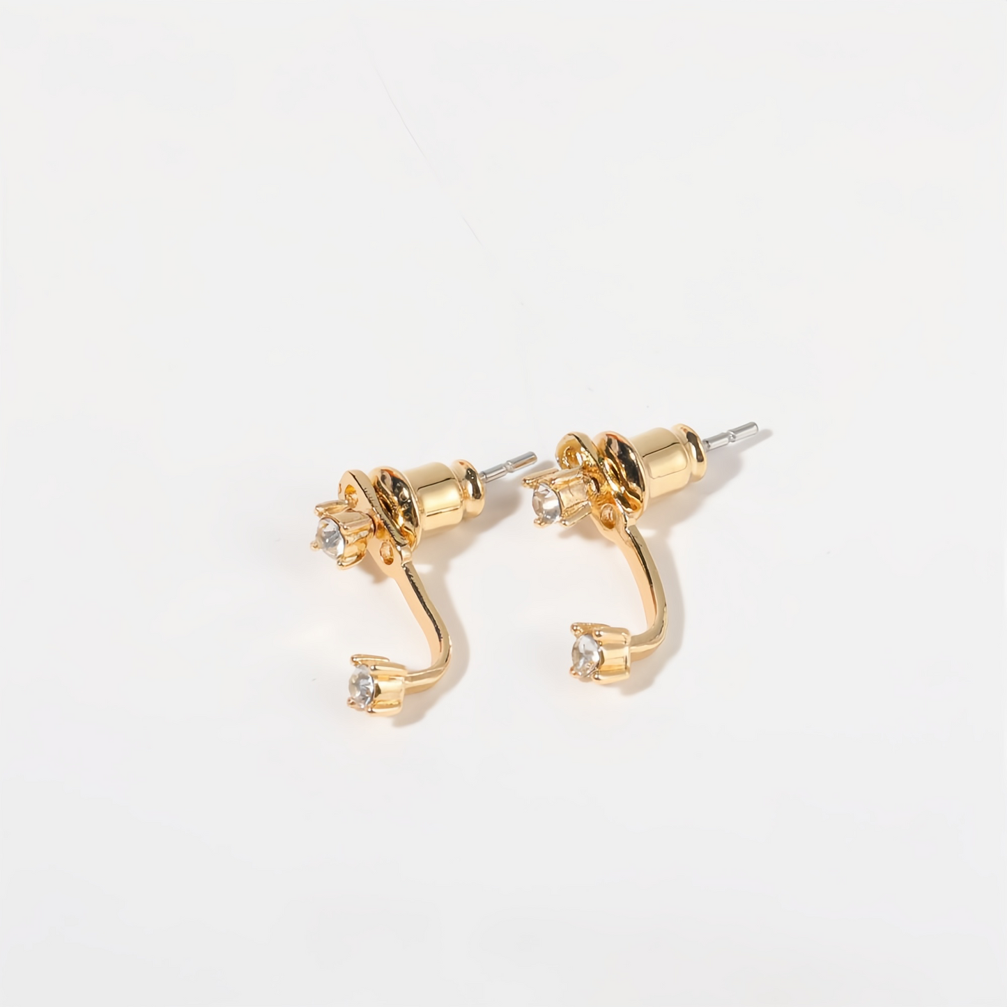 Zodiac Birthstone Earrings - Custom Engraved Gemstone Studs with 12 Month Birthstone Options | Personalized Jewelry for Women
