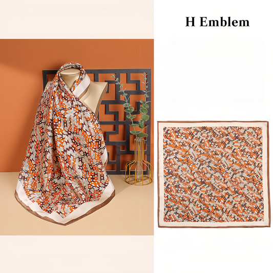 2025 New Arrival 100% Mulberry Silk Scarf Square - Lightweight Summer Versatile Elegant Decorative Neck Scarf for Women