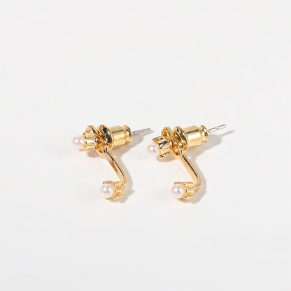 Zodiac Birthstone Earrings - Custom Engraved Gemstone Studs with 12 Month Birthstone Options | Personalized Jewelry for Women