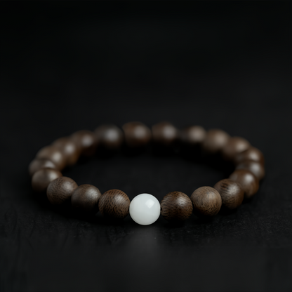 Buddhist Handmade Hotan  Jade Agarwood Jewelry – Perfect Gifts for Couples in 2025