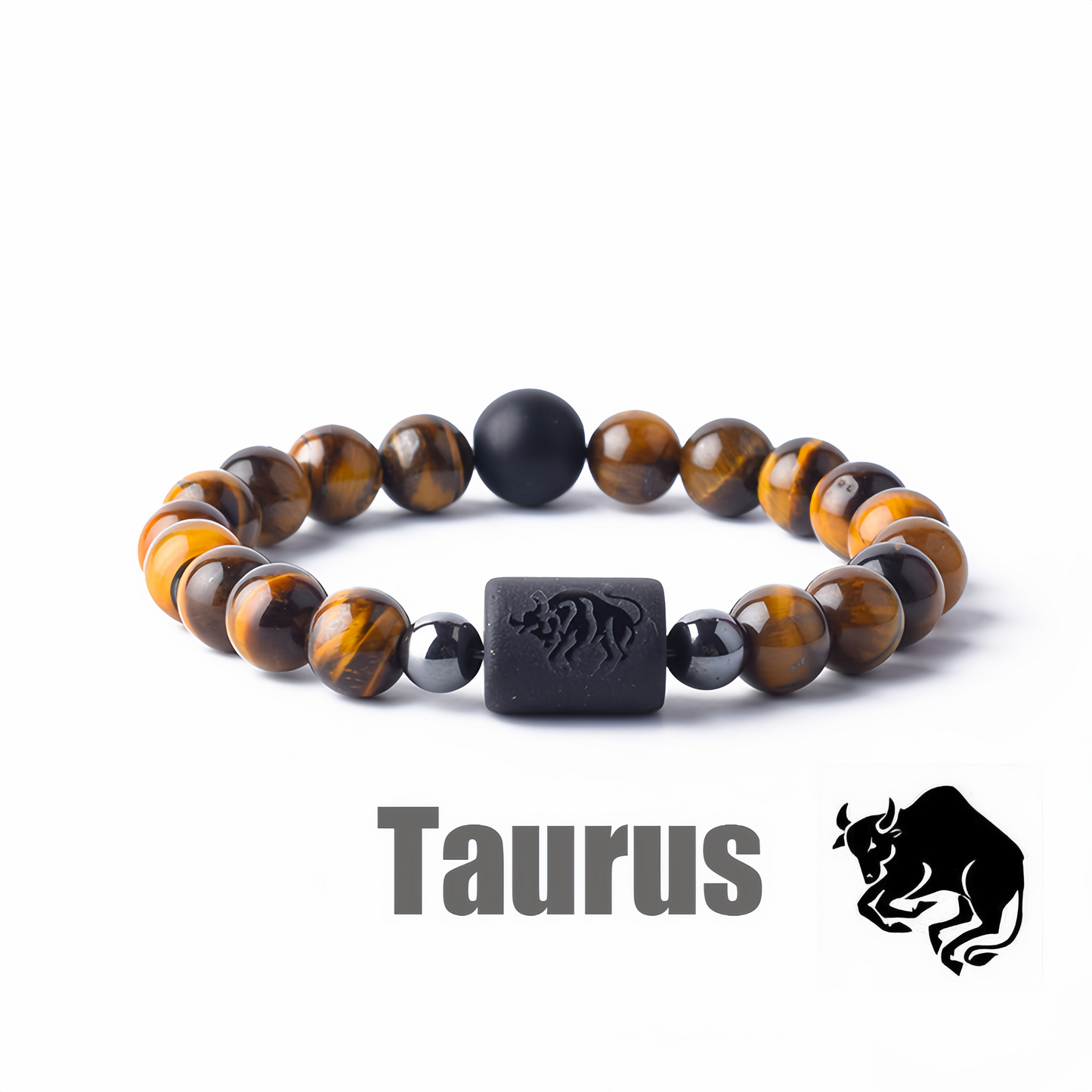 12 Zodiac Signs Obsidian Dynamic Protector Bracelet – Eternal Guardian Promise for Three Lives, Mystical and Elegantly Designed