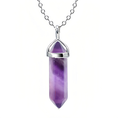 Natural Amethyst Necklace – Bohemian Spiritual Jewelry for 2025: Embrace Natural Energy and Soulful Resonance